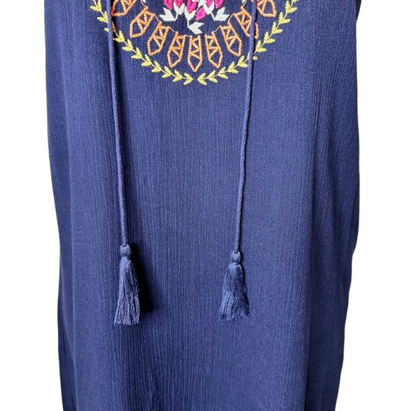 Stitch Fix THML Roonie Lined Boho Embroidered Dress - M - NWT - Picture 6 of 12